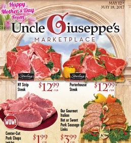 uncle guiseppies|uncle giuseppe's circular for this week.